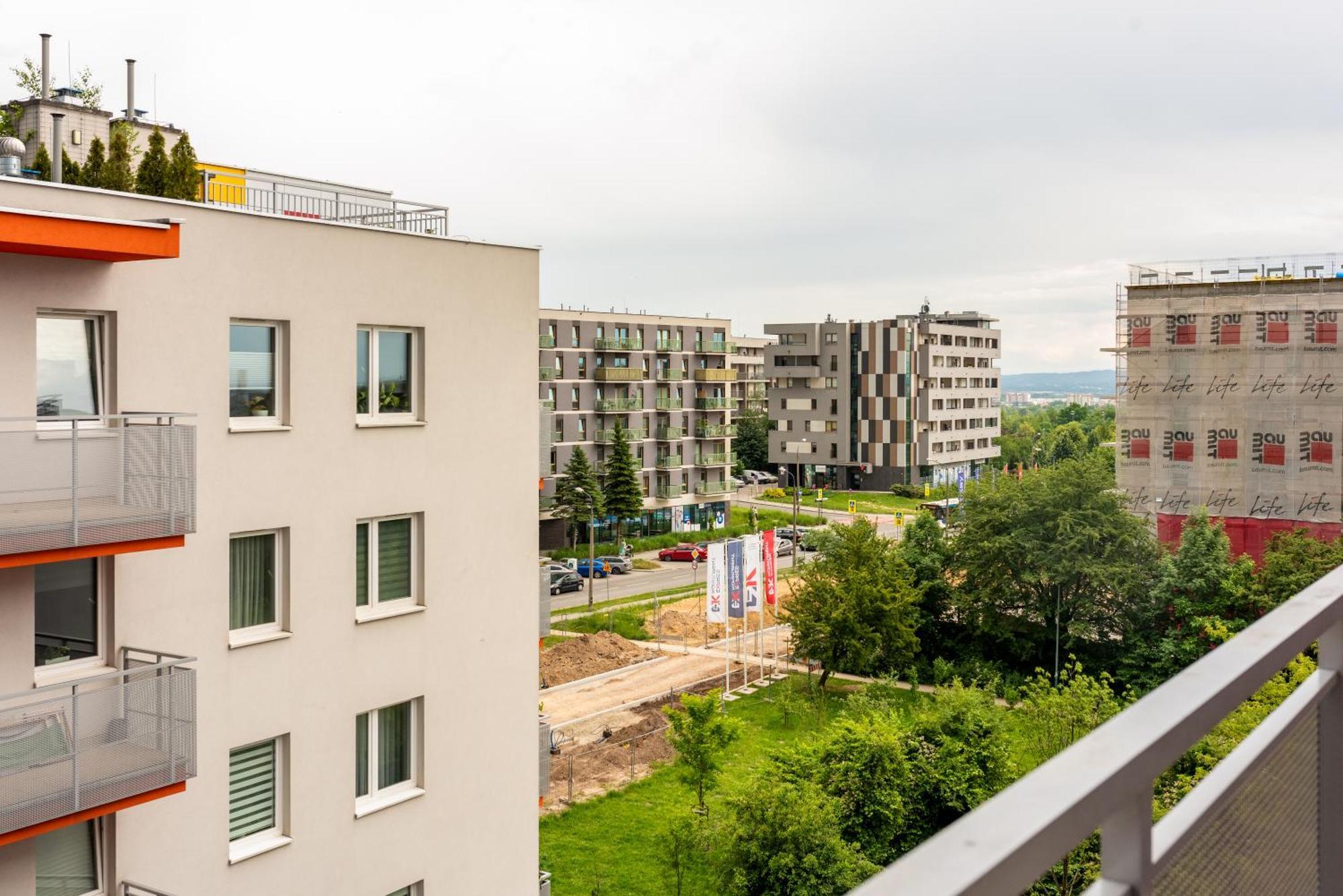 Apartment Daisy, Balcony, 5 Os, Down Town Cracóvia Exterior foto